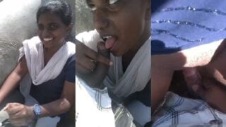 Mallu college girl ke sath outdoor blowjob or fucking ka maja