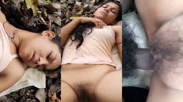 Gaanv Ki Sundar Ladki Ki Jungle Mai Chudai